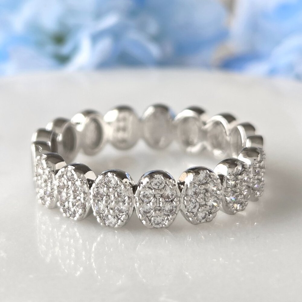 Stackable Eternity Ring, Charmed Aroma Size 6